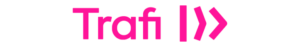 Trafi logo. World’s leading mobility-as-a-service technology company
