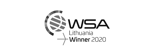 WSA Lithuania Winner 2020. Mindletic award