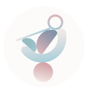Abstract figures placed in a circle, coping with disappointment. Mindletic blog